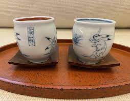 Amazon.co.jp: Takayama-ji Bird Caricature Dyed Hand Painted Pair Teacup  Takaisen Arita Ware : Home & Kitchen