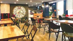 Brand kit, magic resize tool, animate your designs Coffee Shop Zoom Background Download Free Virtual Backgrounds
