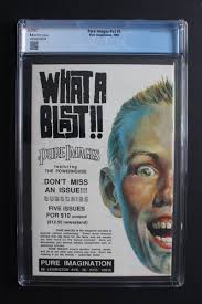 Pure Images V3 #5 first REN & STIMPY Bill Wray-c/a Spumco 1992 Theakston  CGC 9.4