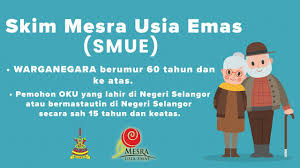 Skim mesra usia emas (smue) ini adalah skim khairat kematian, sebagai menghargai warga emas, tanpa mengira jantina, kaum, agama, fahaman politik, status. Yayasan Warisan Anak Selangor Yawas Skim Mesra Usia Emas Smue Facebook