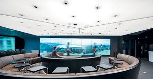 These troffers feature 1 or 2 center mounted leds covered by concave lenses, and housed within a sloped fixture frame. Zumtobel Press Releases 2018 Zumtobel