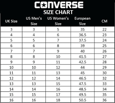 Converse Kid Size Chart Infant Inspirational About Us