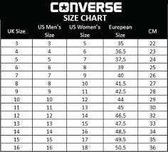 Converse Kid Size Chart Coreyconner