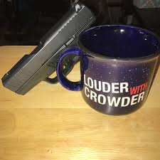 I started watching the show as a liberal and found it to be hysterical. Mug And Pps Louderwithcrowder