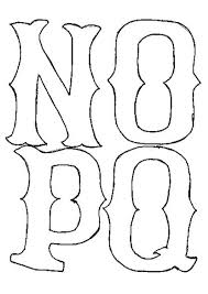 Os moldes foram criados com linha pontilhada para dica: Abc Letras Do Alfabeto Para Imprimir 60 Moldes Do Alfabeto Lindos Para Baixar Abc Ver E Fazer