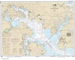 12281 Baltimore Harbor Nautical Chart