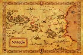 The Chronicles Of Narnia Poster Map Le Monde De Narnia Narnia Les Chroniques De Narnia