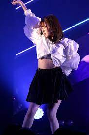ダンスユニット lit charm のイベントで キレのあるパフォーマンスを見せるhkt48の熊沢世莉奈 写真 西日本スポーツ ダンス パフォーマンス イベント