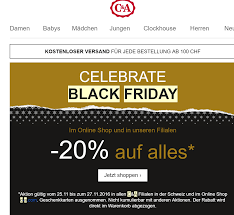 C A Black Friday 2021 Alle Angebote Alle Gutscheincodes