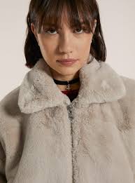 Giacca pelliccia sintetica