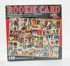Check spelling or type a new query. Baseball Rookie Card Jigsaw Puzzle Hall Of Fame Inductees 2007 Rainy Day Puzzles 1877141215