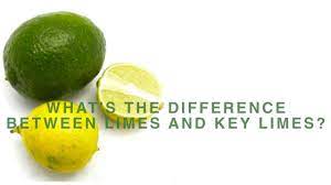 Key limes are a small citrus fruit with an intense sweet and sour flavor. What S The Difference Between Limes And Key Limes Youtube