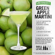 Vodka Drinks Vodka Cocktails Drink Recipes Smirnoff Cocktail Drinks Recipes Vodka Drinks Apple Martini Recipe