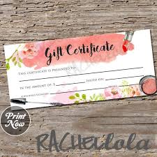 Starbucks gift card 2015 hello lovely makeup lash lips cheer holiday no $ value. Printable Makeup Gift Certificate Template Mary Kay Voucher Avon Gift Card Arbonne Younique Salon Stylist Instant Digital Download By Rachellola Catch My Party