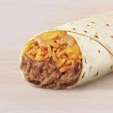 Cheesy Bean And Rice Burrito Customize It Taco Bell