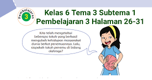 Semoga dapat menambah motivasi belajar dan mempermudah dalam pemahaman materi. Kunci Jawaban Buku Tematik Tema 3 Kelas 6 Halaman 26 27 28 29 30 31 Koesrow