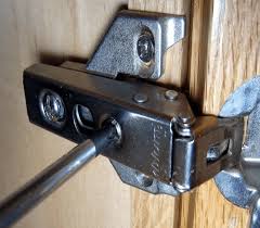 Adjusting Cabinet Hinges The Diy Life Kitchen Cabinets Hinges Kitchen Cabinets Door Hinges Cabinet Hinges