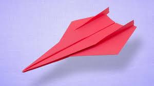 Fold the paper in half lengthwise, of course, open up and lay flat, but make sure the crease is visible. How To Make Long Range Flying Paper Airplane Fold Incredible Fast Paper Plane Youtube