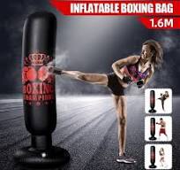 Miuline Pvc Inflatable Boxing Column Fitness Sports Punch Kick Bag Training  Toy Tumbler Bop Bag Adults