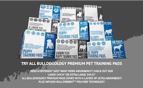 Best extra large puppy training pads: Amazon Com Bulldoglogy Carbon Black Puppy Pee Pads With Adhesive Sticky Tape Extra Large Charcoal Housebreaking Dog Training Wee Pads 24x35 6 Layers With Extra Quick Dry Bullsorbent Polymer 60 Count Office Products