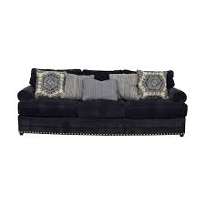 Bob s discount furniture 20 photos 56 reviews. 67 Off Bob S Discount Furniture Bob S Furniture Dakota Navy Nailhead Three Cushion Sofa Sofas