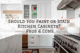 Best paint for kitchen cabinets: Brush Roll Painting Should You Paint Or Stain Kitchen Cabinets Pros Cons Brush Roll Painting