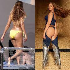 Beyonce butt fake