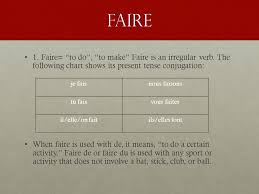 Jouer Vs Faire Fsf1d Jouer Vs Faire There Are A Couple Of
