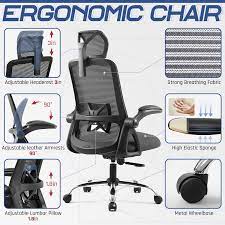 What computer chair is best for long hours with a headrest in 2021? Buy Office Desk Chair Lezioa Ergonomic Office Chair With Armrest Office Computer Chairs With High Back Office Chair Ergonomic Conference Executive Manager Work Chair Max Weight Capacity 330lbs Black Online In Taiwan