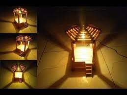 Tempat tisu roll dari stik es krim ! Cara Membuat Lampu Tidur Dari Stik Es Krim Youtube Kerajinan Gagang Es Krim Lampu Tidur Lampu