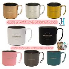 Starbucks 10 oz french press coffee vacuum stainless steel thermos. Ready Stock In Kl Starbucks Stainless Steel Japan Korea China Copper Coffee Tea Office Nice Classy Simple Mug Cup Mugs Cups Tumbler Chinese New Year Girlfriend Boyfriend Valentine Merchandise Friends Couple Cawan