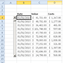 Create A Scrollable List In Excel How To Excel At Excel
