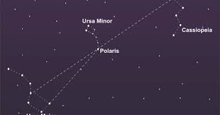 Cassiopeia, like the big dipper is found in the northern sky, circling the pole star, and is located on the opposite side of polaris from the big dipper. How To Locate Cassiopeia Using The Big Dipper And Polaris Northern Hemisphere Autumn Sky In The Jdrama Boku To Star No 99 N Cassiopeia Stargazing North Star