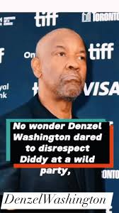 Denzel Washington feared Diddy when he was invited to Diddy party  #denzelwashington #diddy #DiddyParty