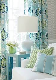 Thibaut Inspiration From Blue And Green Curtains Coastal Living Rooms Cottage Decor