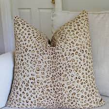 Maybe you would like to learn more about one of these? Ralph Lauren Leopard Pillow Cover Designer Neutral Leopard Etsy Leopard Pillows Lumbar Throw Pillow Pillow Covers