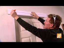 Which brand has the largest assortment of wood chair rail at the home depot? Home Depot How To Install Door Trim Youtube