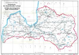 Als mittlerer der drei baltischen staaten grenzt es im süden an litauen, im südosten an weißrussland, im osten an russland, im norden an estland und im westen an die ostsee. Arge Baltikum Historische Karten