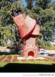 Brick Knot Chimney Design Brick Fireplace Brick