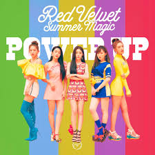 Black white red green blue yellow magenta cyan. Red Velvet Power Up Summer Magic Album Cover By Lealbum Red Velvet Red Velvet Ice Cream Velvet