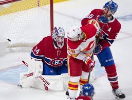 The flames have come alive a bit in the north division, still trailing montreal by eight points, but today's key games predators vs. Calgary Flames Put Playoff Pressure On Montreal Canadiens With 4 1 Win Over Habs Coast Reporter