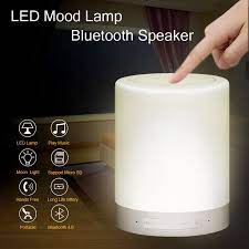 newest design wireless audio led lamp bluetooth speaker with led lamp tecnologia