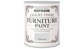 La vintage chalk paint è una vernice a base di gesso di elevatissima qualità che conferisce un caratteristico look vintage, un autentico aspetto gessoso, opaco, vellutato. Buy Rust Oleum Chalky Matt Furniture Paint 750ml Winter Grey Paint Argos