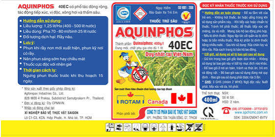 Aquinphos 40EC
