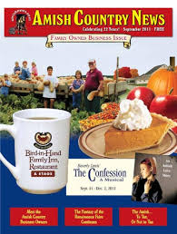 Amish Country News Sept 2011 by Amish Country News