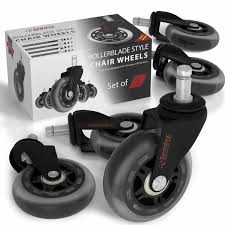 It's interesting that office chairs are so expensive (i paid about $250 for this one), but they all come with the same cheap 100% plastic caster wheels. Top 10 Best Caster Wheels In 2021 Top Best Product Reviews