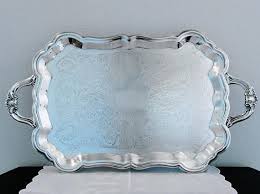 Royal danish by international silver company. Large Antique Fb Rogers Footed Silver Serving Tray Vintage Etsy Silver Serving Trays Silver Tea Antiques