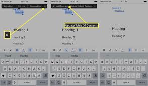 Repeat steps 1 and 2 for each section. How To Make A Table Of Contents In Google Docs