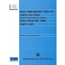 Dimansuhkan oleh akta 549 158 akta ahli kimia 1975: Akta Imigresen 1959 63 Akta 155