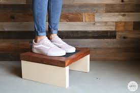 You can easily fold them to a compact size, so they take minimal floor wooden folding step stools are conveniently lightweight so that you can easily carry them around. Diy Folding Step Stool Diy Huntress